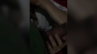 Đang bú cu cho anh rể thì chồng gọi