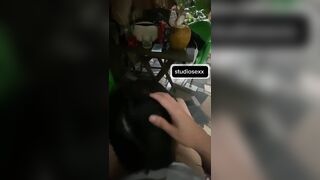 Đi uống cà phê nứng cặt bắt chị chủ quán bú cu tại bàn