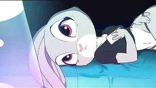 Fox and bunny animation