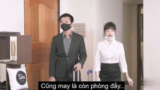 Công tác xa với em đồng nghiệp cực dâm
