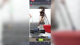 Mbbg live kiếm tiền khi tắm,giặt dâm vlol