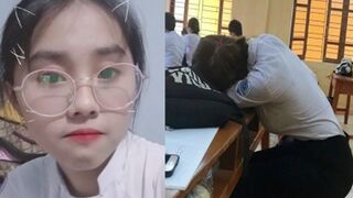 Nữ sinh đeo kính bị doggy lên đỉnh