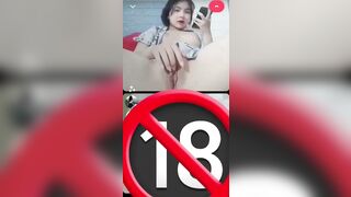 Bé nhi lén lút
