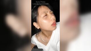 Thanh Ngân trước khi chia tay cho bạn trai chịch lần cuối