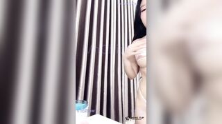 Em idol múp máp Trà Giang livestream show hàng cực nứng, mời anh em thẩm nhé