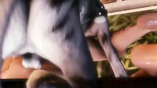 Hentai sex thú 3d