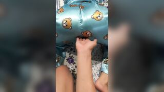 Pijama xanh