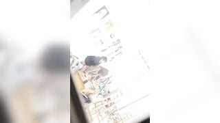 Quay lén đôi trẻ tranh thủ giờ tan học lớp mỹ thuật địt nhau giải toả cơn nứng