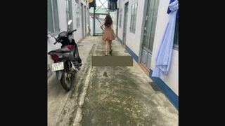 Cuối cùng cũng gạ đụ được em sinh viên non tơ cùng dẫy trọ
