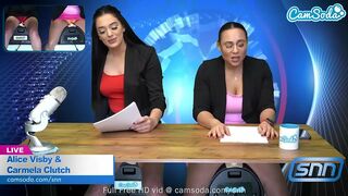 Mc Truyền Hình Vừa Đọc Bản Tin Vừa Nghịch Sextoy