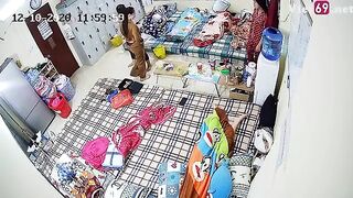 Camera quay phòng nghỉ các em gái massage