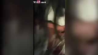 Trong bộ váy đỏ gợi tình em làm anh nứng quá chơi không kịp cởi đồ