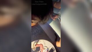 Bé Thủy Tạ (rustica_eiu) nyc con mèo mập rapper Blacka - 3some bú bóng