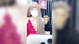 Gái xinh live fb