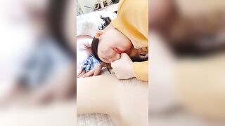 Vợ dâm nghiền mùi cu chồng
