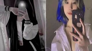 Em học sinh love 10 xinh đẹp khoe bướm cực kích thích