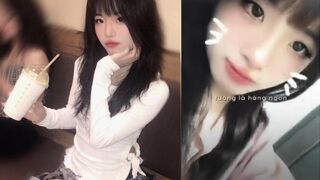 Trà My dùng Tinder bắt gặp trai cu dài