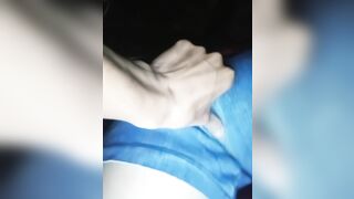 Đụ má sờ ngoài quần thôi mà t nứng vc