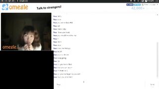 Thủ dâm show trên Omegle