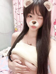 Em teen xinh bím múp hồng vú bự thích cosplay
