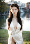 Gái xinh vúto tròn non non múp không lông chụp ảnh nude